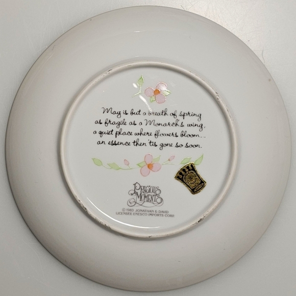 Precious Moments Months of the Year Plates - Set of 6 - Picture 11 of 14